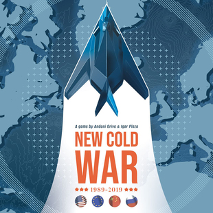 桌游驿站 New Cold War 冷战兵人军演棋算子沙盘牌垫地图DIY组件