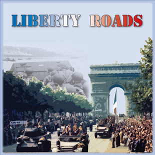 桌游驿站 Liberty Roads 解放之路兵战军演棋算子沙盘地图DIY组件