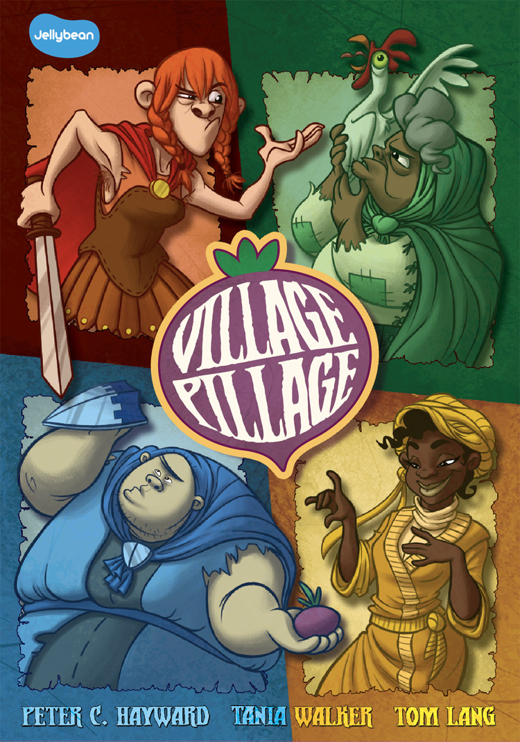 桌游驿站 village pillage 村庄掠夺 [贴纸] 插卡diy策略游戏定制