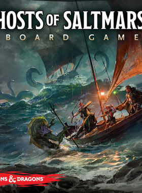 桌游驿站 DnD Ghosts of Saltmarsh盐沼幽灵跑团棋盘牌垫沙盘地图