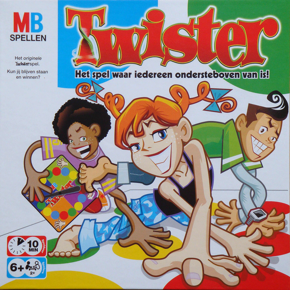 桌游驿站 Twister 扭扭乐儿童益智亲子派对棋盘地图牌垫 DIY 组件