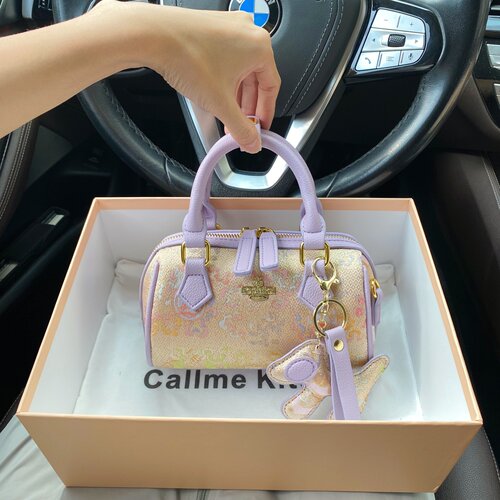 CallmeKitten非遗宋锦波士顿包包