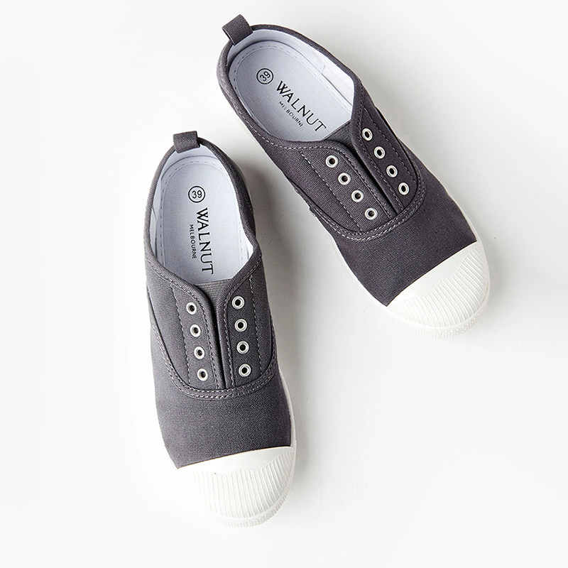 大码女鞋39-42帆布鞋女免系带松紧一脚蹬小白鞋学生贝壳头小球鞋,女鞋,浅口单鞋,淘宝优惠券,粉丝福利购,淘宝优惠卷