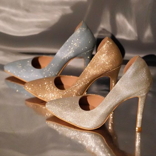 超稳pump高跟鞋加厚后跟海绵垫