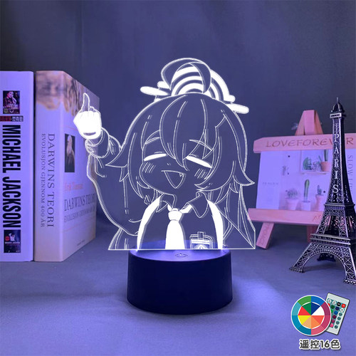 碧蓝档案周边星野爱丽丝氛围夜灯