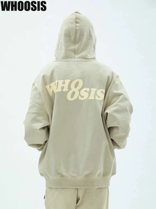 WHOOSIS（不知其名）经典8字logo拉链帽衫卫衣情侣休闲美式男街头