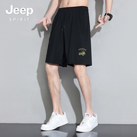JEEPSPIRIT夏季男士速干短裤户外