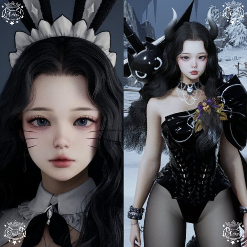 韩服捏脸【Twirly】永恒之塔2捏脸女AION2数据天魔族台服stam服
