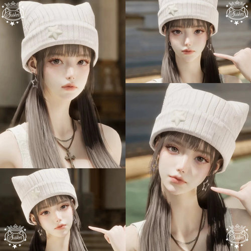 秒发【Sprudel】奶龙永恒之塔2捏脸女AION2天魔国服台服国际服