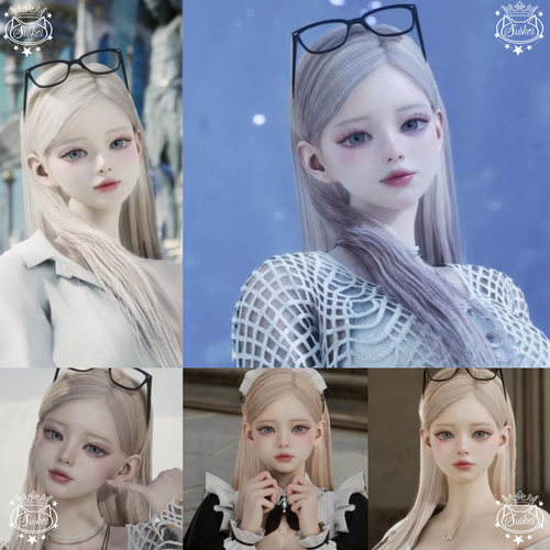 韩服捏脸【Creamy】永恒之塔2捏脸女AION2韩服天魔族台服stam服