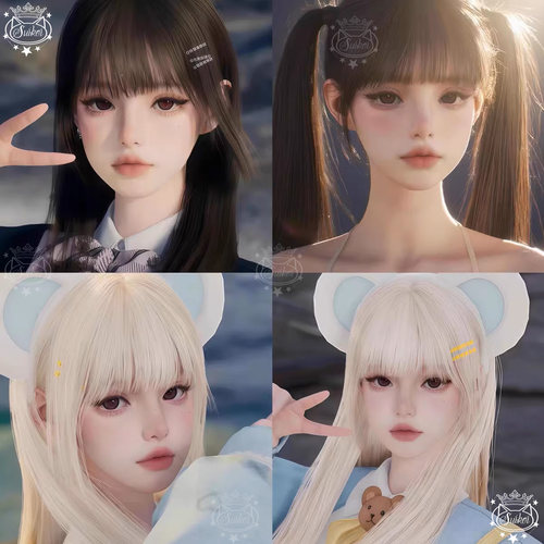 秒发【Jenny小猫】永恒之塔捏脸女AION2天族魔族国服台服国际服