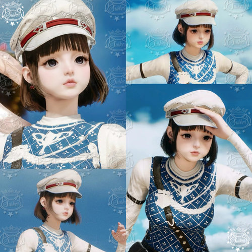 秒发【卷卷少女】永恒之塔捏脸女AION2天族魔族国服台服国际服
