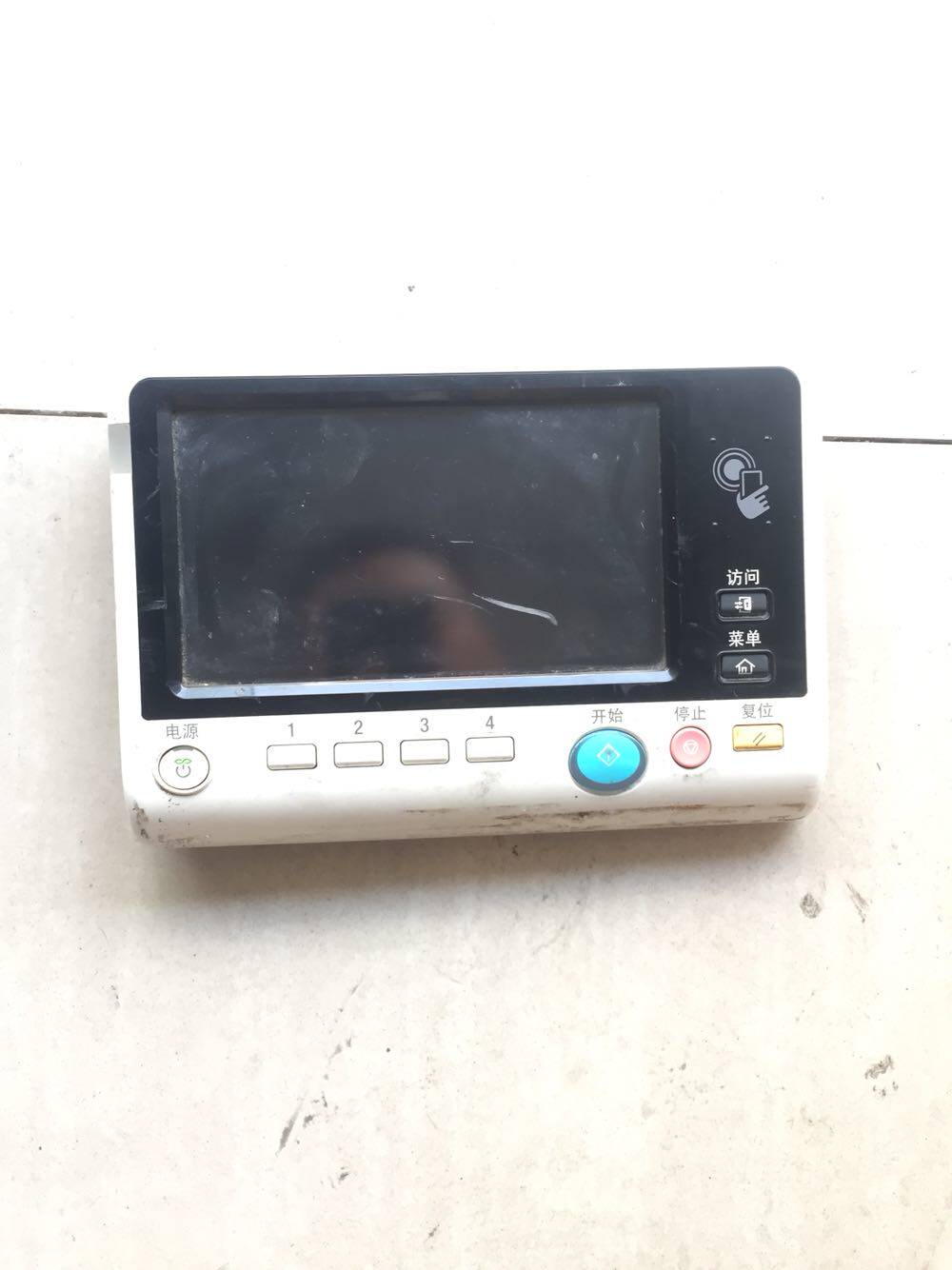 柯尼卡美能达B287 367 7528操作面板 液晶面板 震旦289S 369S面板