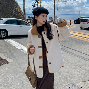 P185 2c299 K258 皮毛一体外套3061 现货2024冬装