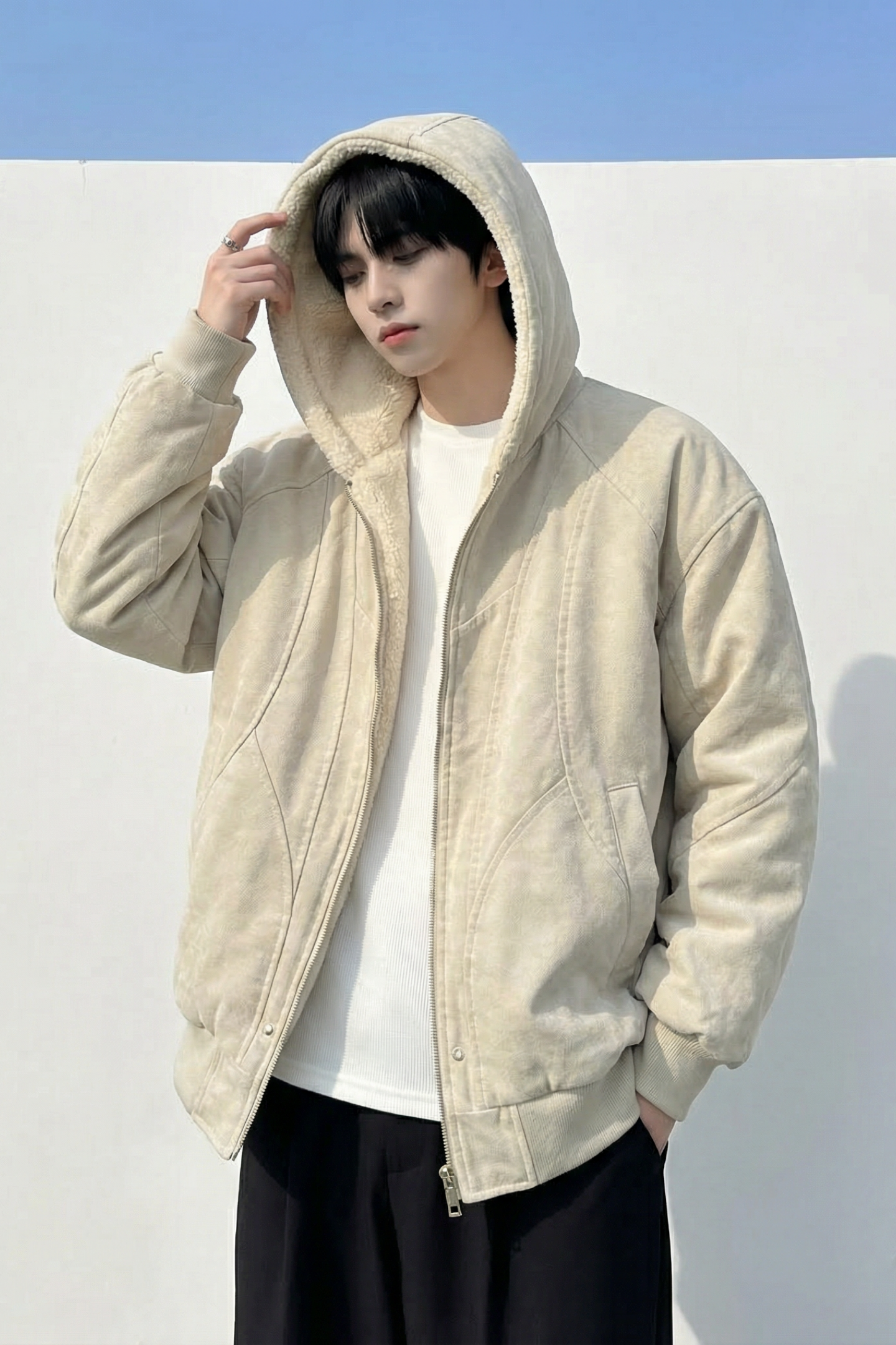 现货加绒加厚外套男潮重磅帆布水洗棉服夹克Y307-P138,男装夹克,星座1017