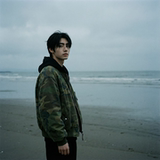 现货迷彩假两件棉服重磅水洗飞行服街头风外套M9881-P148，男装棉衣，星座1017