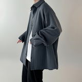 春款现货竖条纹长袖衬衫春季内搭高级感衬衣外套DS94-P68，男装衬衫，星座1017