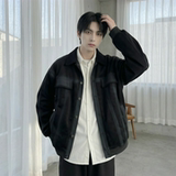 现货2026春季工装休闲夹克高级感牛仔外套JK11-P100，男装工装外套，星座1017