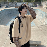 现货2026春款假两件卫衣衬衫领复古vibe格子美式外套A5613-P65，男装衬衫，星座1017