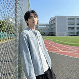 现货2026飞行夹克外套春秋薄款痞帅街头潮牌立领上衣DK568-P118，男装夹克，星座1017