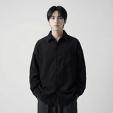 现货灯芯绒高级感长袖衬衫男休闲衬衣外套C963-P48，男装衬衫，星座1017