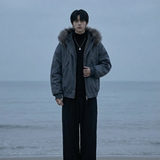 现货冬季座山雕加绒加厚外套重磅帆布水洗棉服夹克M3957-P148，男装夹克，星座1017