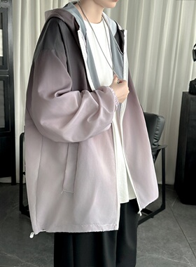 现货渐变户外冰丝防晒服薄款防紫外线上衣#夹克FB235-P38
