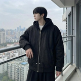 现货加绒加厚外套男潮重磅帆布水洗棉服夹克Y307-P138，男装夹克，星座1017