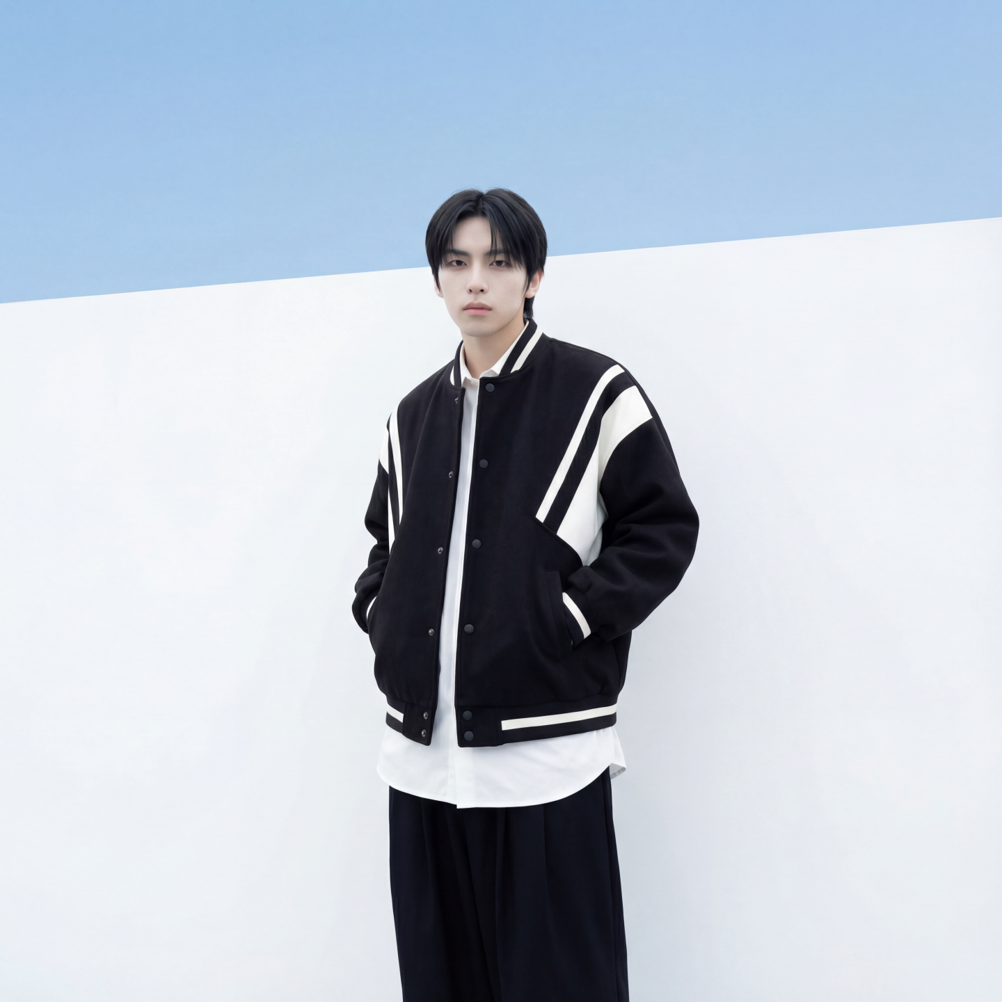 现货撞色美式复古夹克棒球服流行外套W0023-P88控118加绒P100,男装夹克,星座1017