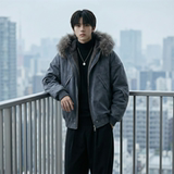 现货冬季座山雕加绒加厚外套重磅帆布水洗棉服夹克M3957-P148，男装夹克，星座1017