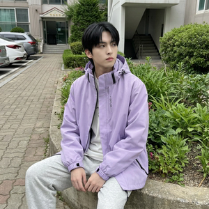 2026春款流行冲锋衣工装连帽美式高街休闲外套 AK03-P68，男装夹克，星座1017