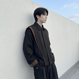现货新款春季飞肩撞色夹克外套男设计感痞帅上衣JK905-P108，男装夹克，星座1017