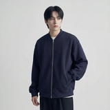 现货2026日系痞帅华夫格宽松休闲棒球立领夹克衫外套NK828-P89，男装夹克，星座1017