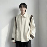 现货新款春季飞肩撞色夹克外套男设计感痞帅上衣JK905-P108，男装夹克，星座1017