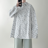 现货浮雕痞帅长袖衬衣FN01-P55，男装衬衫，星座1017