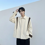 现货新款春季飞肩撞色夹克外套男设计感痞帅上衣JK905-P108，男装夹克，星座1017