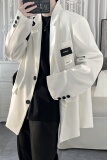 2025秋款西装外套男ins痞帅高级感男装宽松小众西服F342-P98，男装西服套装，星座1017