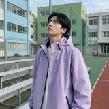 2026春款流行冲锋衣工装连帽美式高街休闲外套AK03-P68，男装夹克，星座1017