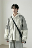 现货休闲百搭撞色拼接棒球服美式复古夹克JK830-P80，男装夹克，星座1017