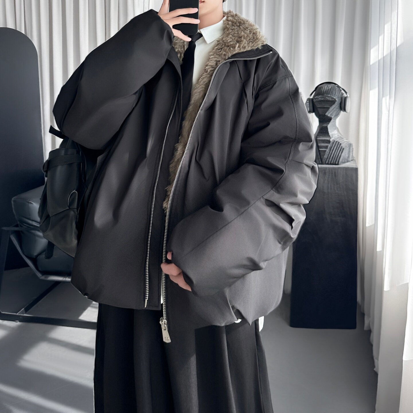 新款棉服情侣冬季座山雕外套防寒服M9103-P138,男装棉衣,星座1017