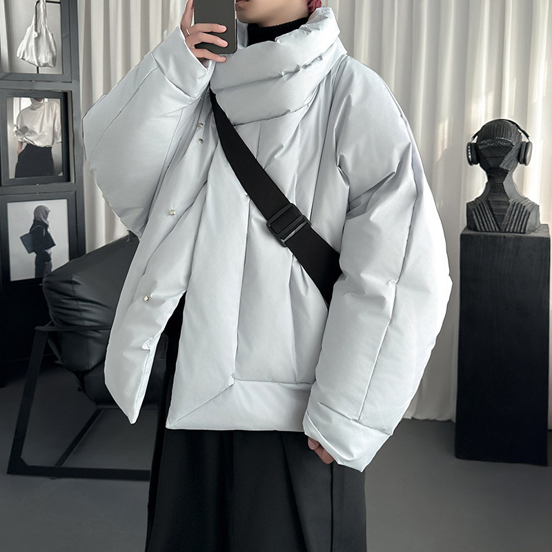 高级感不规则堆领蝙蝠袖面包服W946-P128,女包手腕包,星座1017