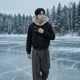 现货斜门襟牛角扣毛里新款座山雕毛呢外套W2029-P138，女装短外套，星座1017