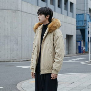 现货 冬季座山雕加绒加厚外套重磅帆布水洗棉服夹克 M3957-P148，男装夹克，星座1017