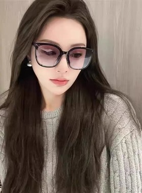 2025春季新款太阳镜女款个性网红折叠墨镜时尚百搭遮阳防紫外线