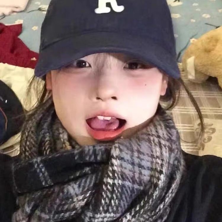 韩国R字母棒球帽虞书欣热巴同款帽子女深顶大头围显脸小粉色鸭舌