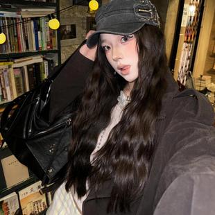 街头复古遮阳防晒重工军旅帽平顶帽报童帽金属铆钉小众男女潮 四季