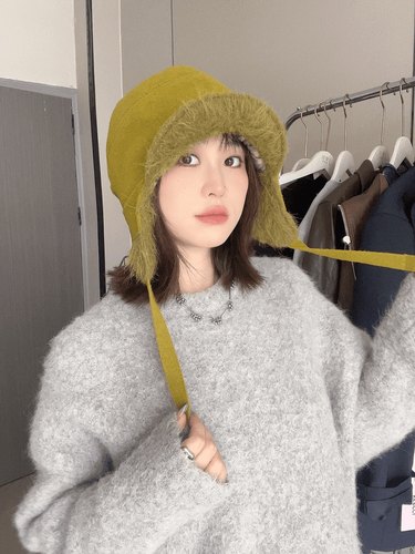 出游雷锋帽男女双面戴休闲秋冬