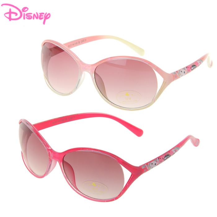 正品迪士尼公主儿童太阳镜小孩宝宝墨镜女童眼镜 防紫外线遮阳镜