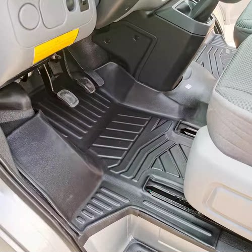 江铃福顺特顺前排脚垫新全顺特顺tpe主副驾驶室橡胶地垫改装内饰