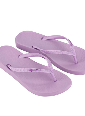 Ipanema依帕阿娜特经典女款彩虹人字拖鞋子沙滩平底外穿凉拖82591